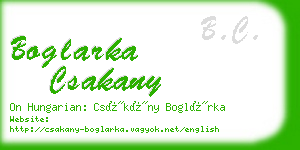 boglarka csakany business card